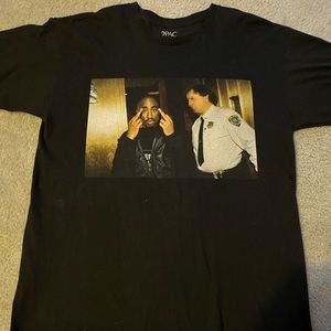 Tupac F The Police Shoe Palace Shirt Large 2Pac
